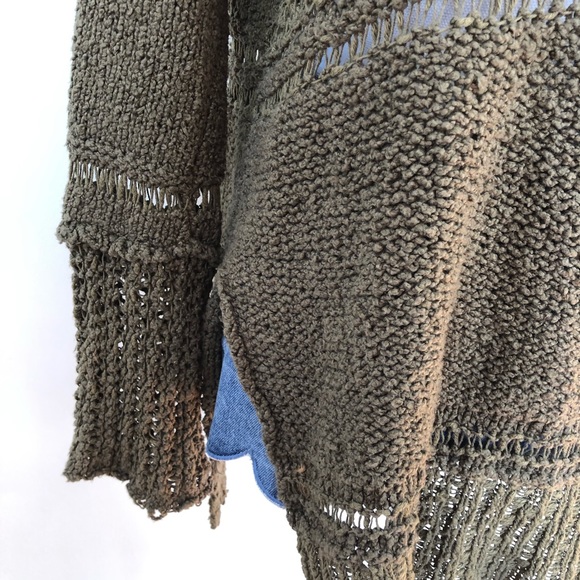 Free People Belong You Chunky Loose Knit Sweater S - Picture 7 of 8